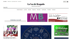 Desktop Screenshot of lavozdebragado.com.ar